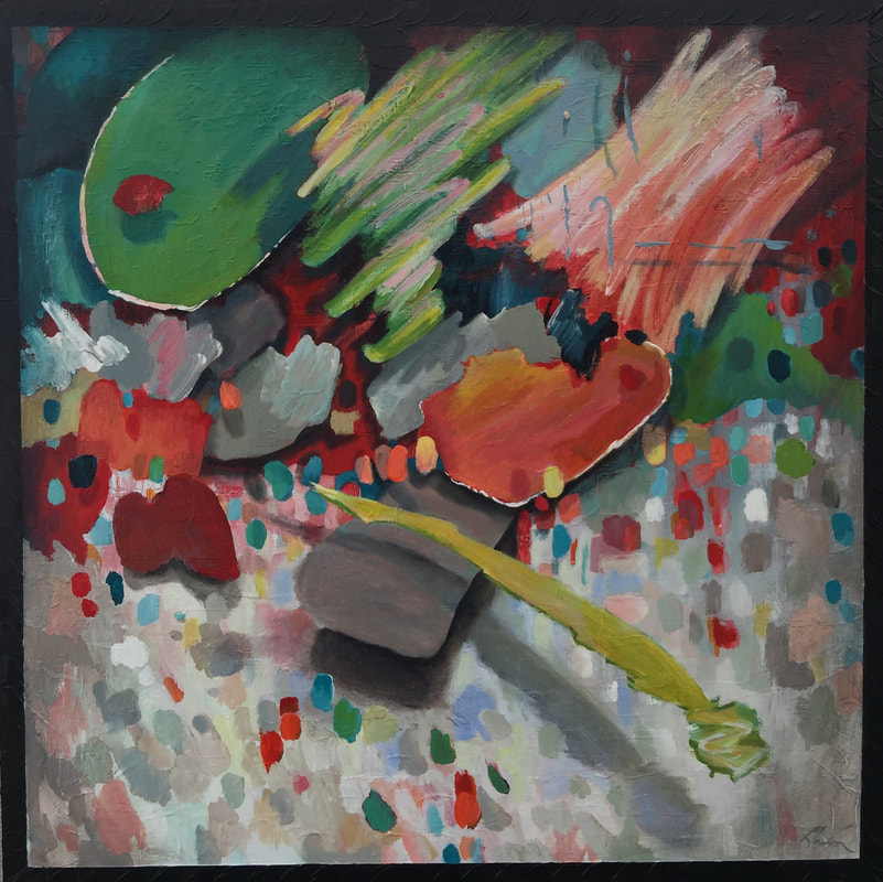 Floating Palette 6 — oil on canvas