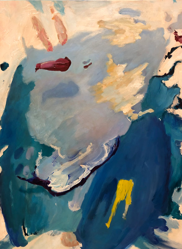 Palette Floating — acrylic on canvas