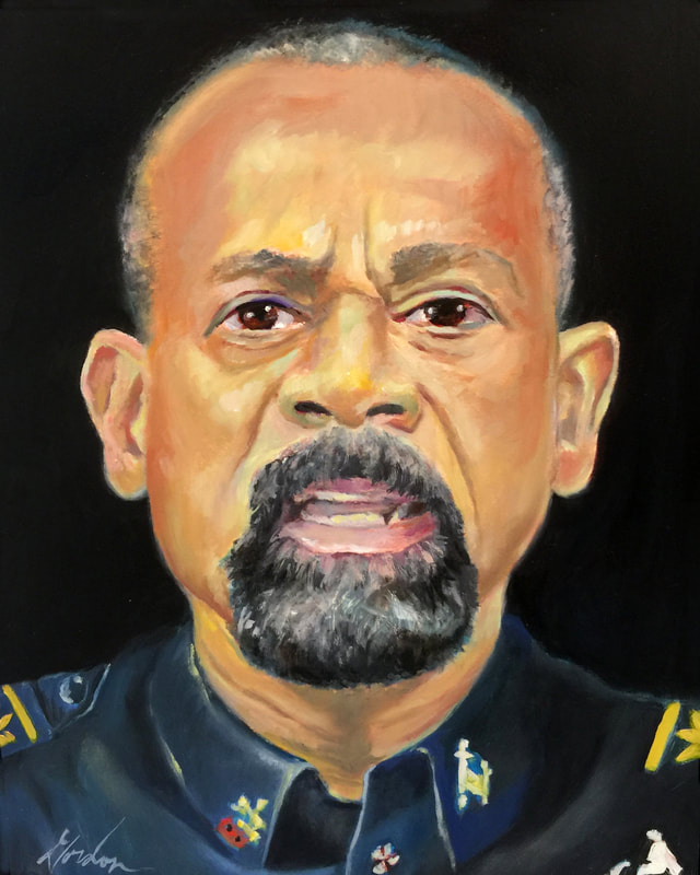 David Clarke — oil on panel