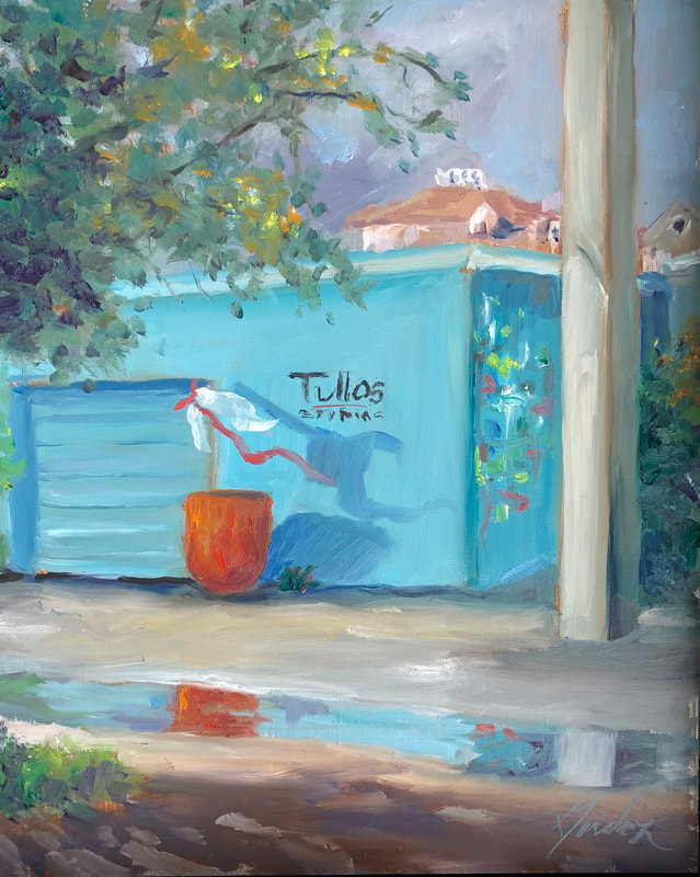 Tullos — oil on panel