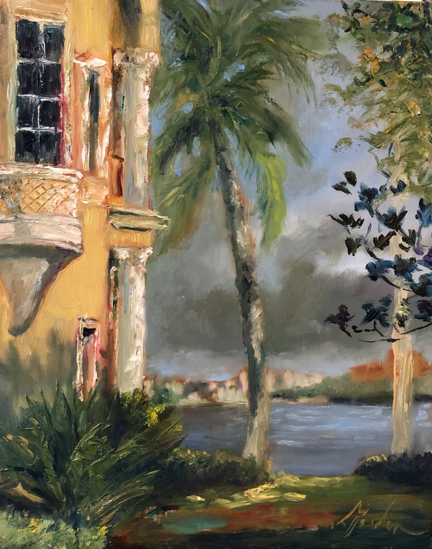 Spoonbill Road — oil on panel