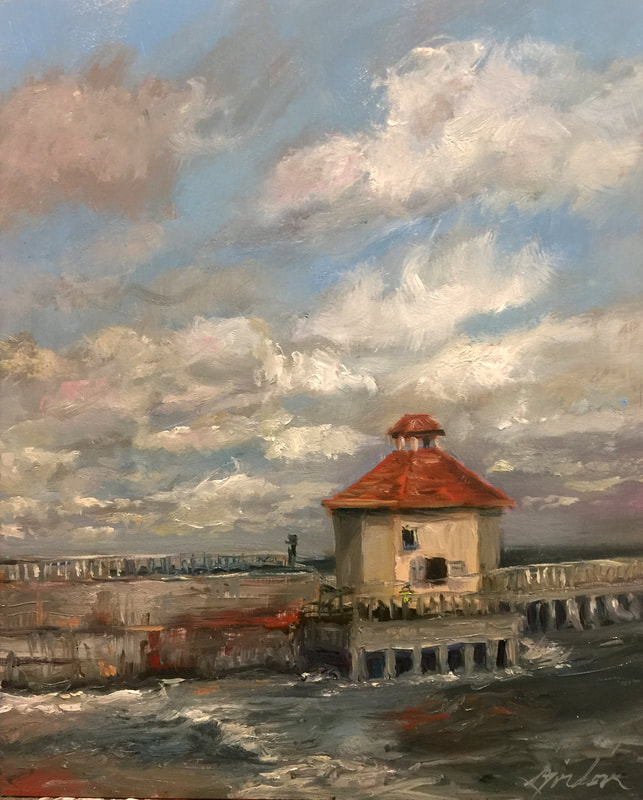 Boynton Inlet — oil on panel