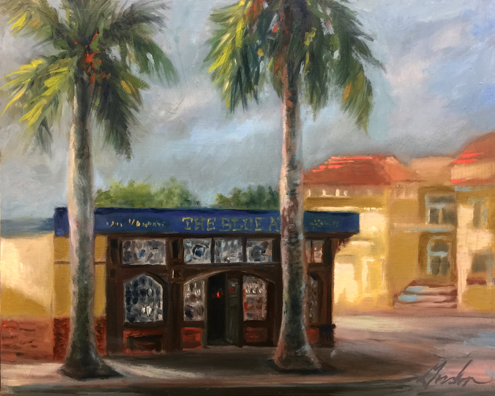 Blue Anchor — oil on panel