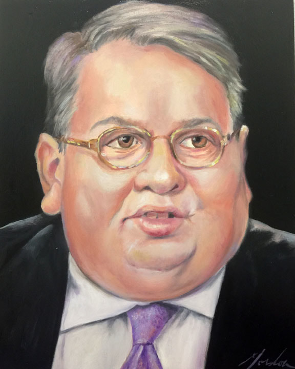 Barry Bennett — oil on panel