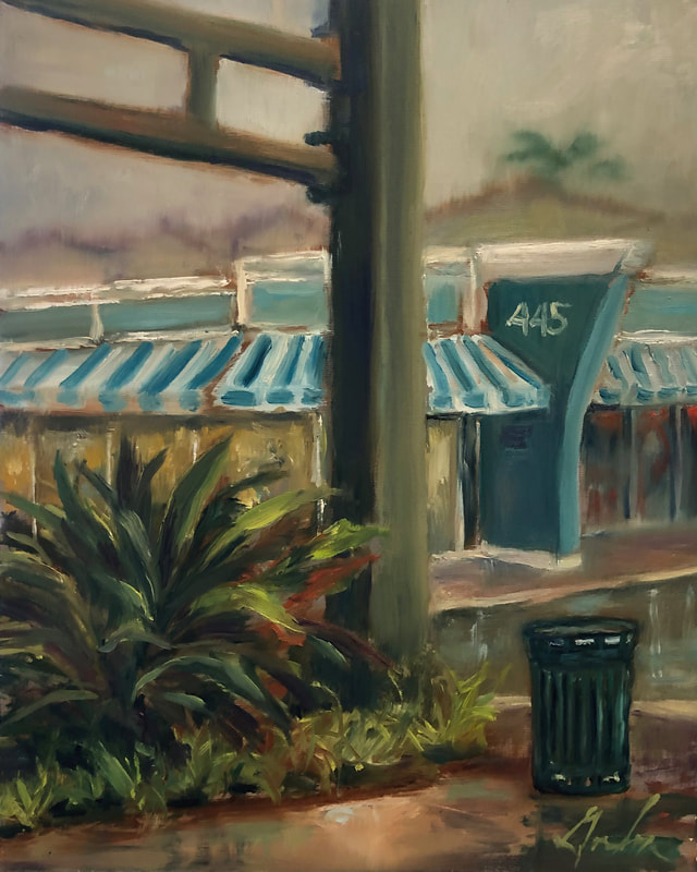 445 Atlantic — oil on panel