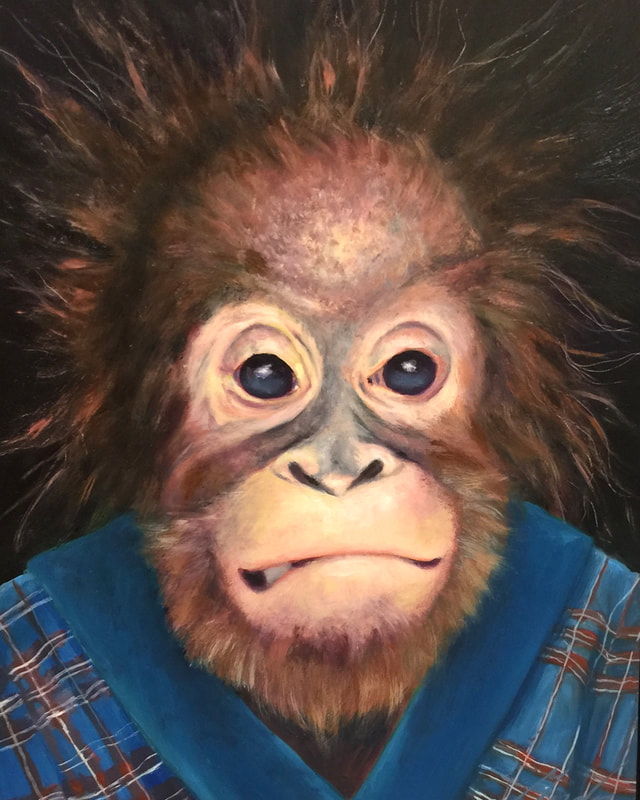 Grouch — oil on panel