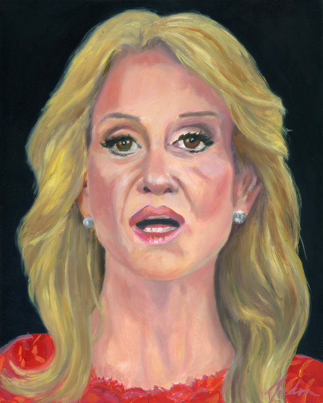 Kellyanne — oil on panel