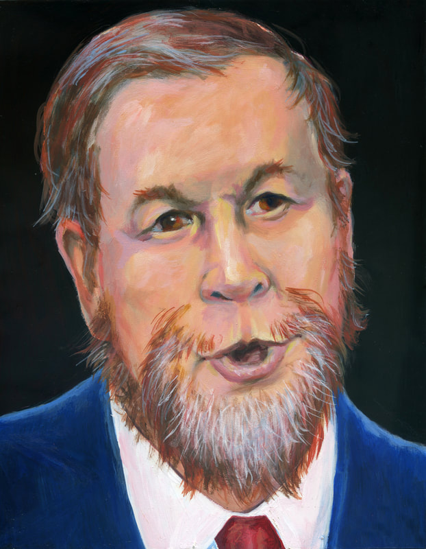 Kasich — oil on panel
