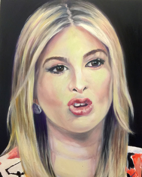 Ivanka — oil on panel