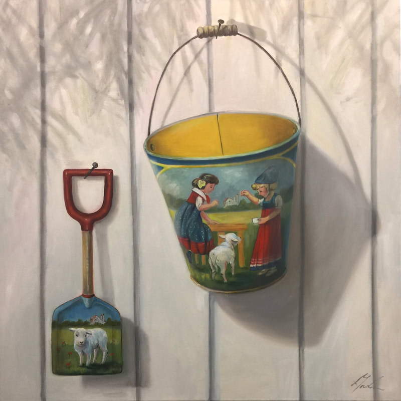 Little Lamb — oil on canvas