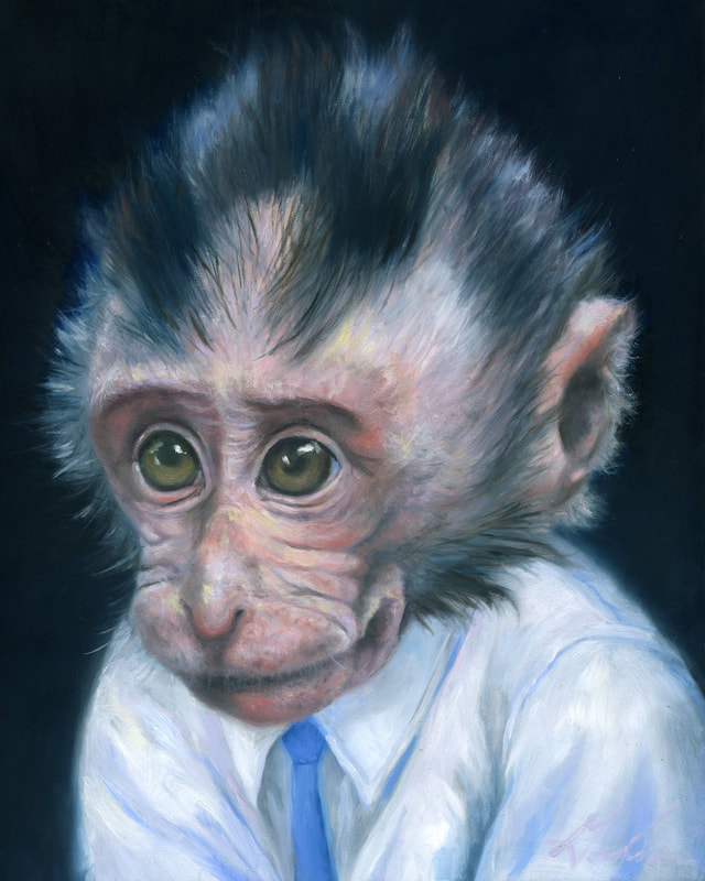 Timmy — oil on panel