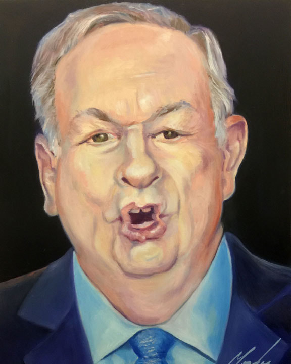 O’Reilly — oil on panel