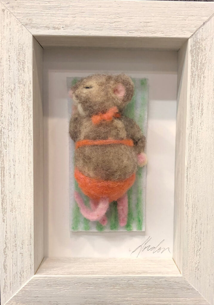 Flipside — needlefelted wool