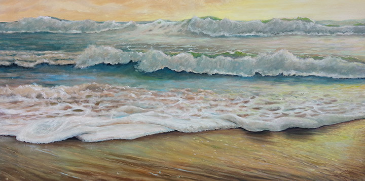 Ocean 4 — oil on canvas