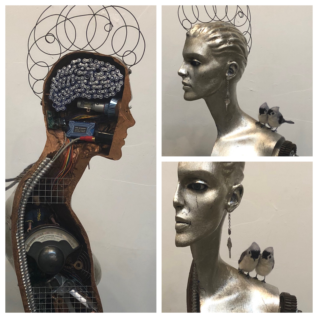 Silver — mixed media