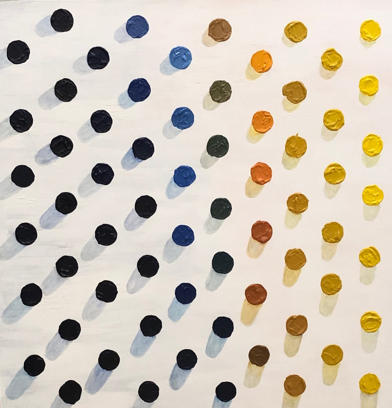 Half Past One — acrylic on canvas