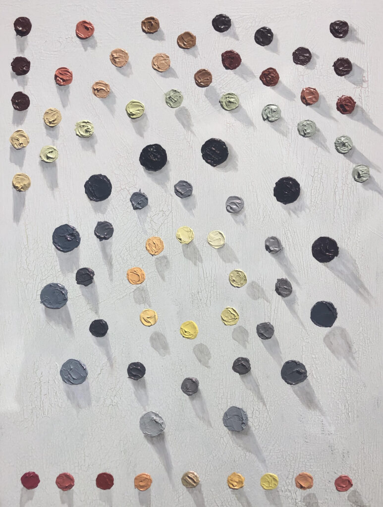 Orbiting — acrylic on canvas