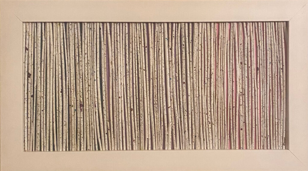 Confetti 10″ x 20″ — hand-painted bamboo