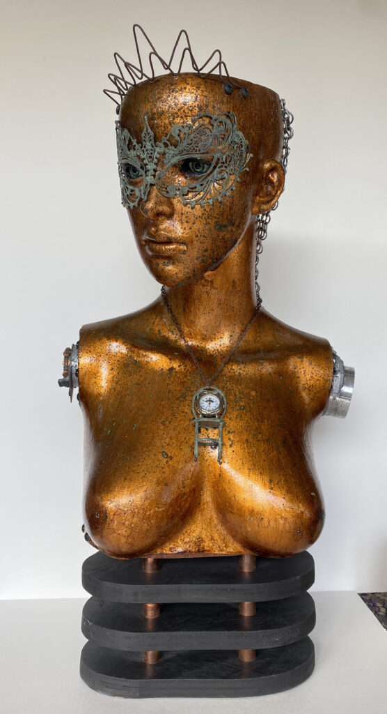 Alice Copper — mixed media