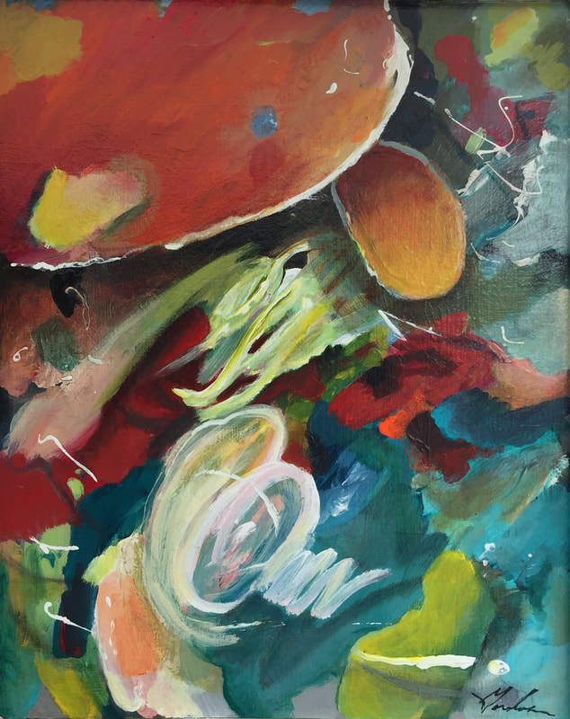 Floating Palette — oil on panel