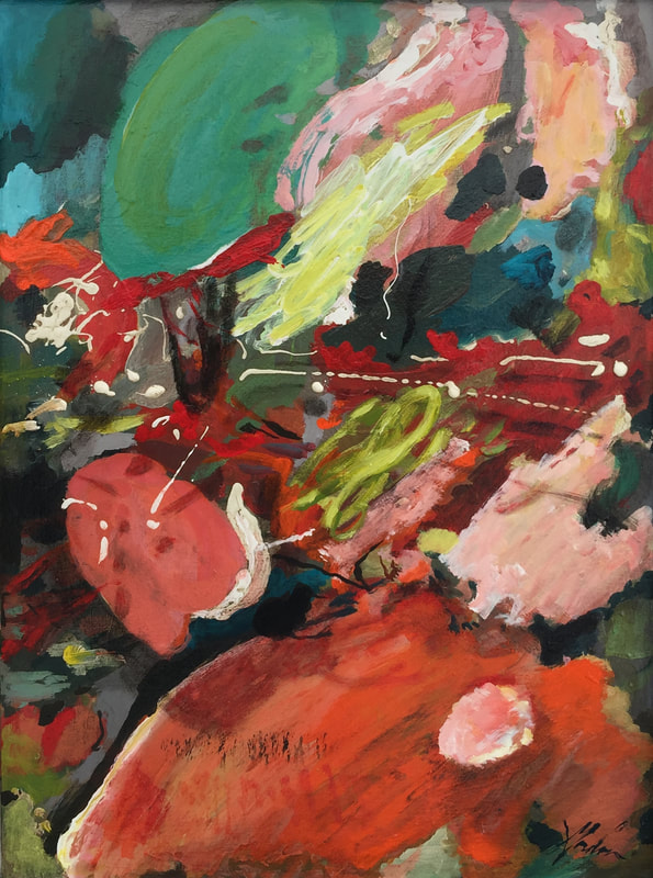 Floating Palette 2 — oil on panel