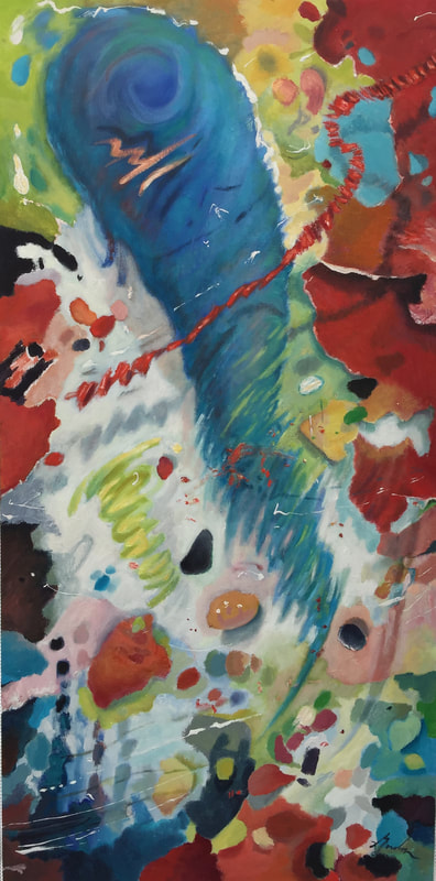 Floating Palette 4 — oil on canvas