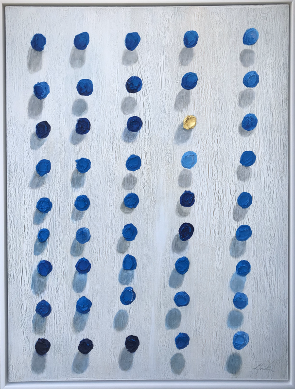 22 karat — acrylic on canvas