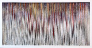 Hombre #1 30″x60″ — hand-painted bamboo